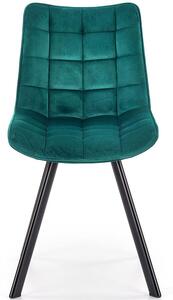 Nowoczesne krzesło do jadalni K332 - turkusowy