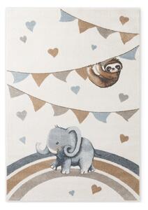 Kremowy dywan dziecięcy 160x230 cm Walk like an Elephant Rainbow Party – Villeroy&Boch