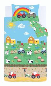 Pościel dziecięca jednoosobowa 135x200 cm Farmyard Animals – Catherine Lansfield