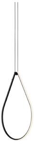 Lampa Wisząca FLOS, czarny, salon, aluminium