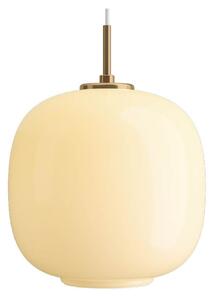 Lampa Wisząca Louis Poulsen, żółty, salon, szkło