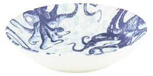 Niebiesko-biała ceramiczna miska Villa Altachiara Positano, ø 30 cm