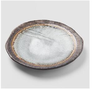 Szary ceramiczny talerz MIJ Akane, ø 27 cm