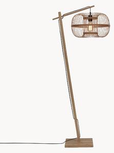 Lampa do czytania z drewna bambusowego Hokkaido