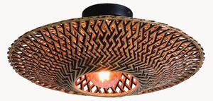 Lampa sufitowa z drewna bambusowego Bali