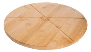 Bambusowa taca na pizzę Bambum Slice, ⌀ 35 cm