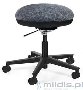 Taboret na kółkach obrotowy Turini - Unique