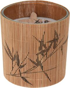 Świeczka zapachowa w bambusowym kubku, Drzewo sandałowe