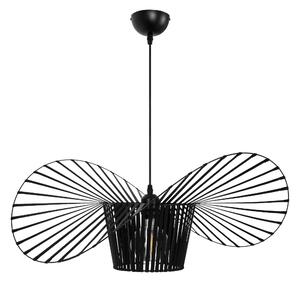 LAMPA WISZĄCA DESIGNERSKA CZARNA SOMBRERO D60