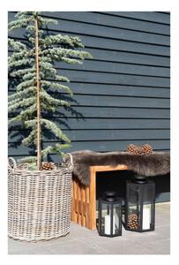 Ławka ogrodowa z drewna tekowego House Nordic Benidorm, 90x30 cm