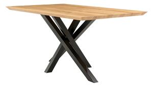 Stół Slant z litego drewna Jesion 220x90 cm