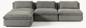 Sofa modułowa z pufem Felix (lewa/prawa)