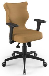 Entelo Ergonomiczne krzesło biurowe Perto Black Vero 26, beżowe