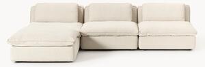 Sofa modułowa z pufem Felix (lewa/prawa)