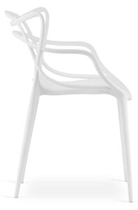 MebleMWM Nowoczesne krzesło THDC-629 białe