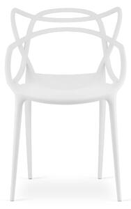 MebleMWM Nowoczesne krzesło THDC-629 białe