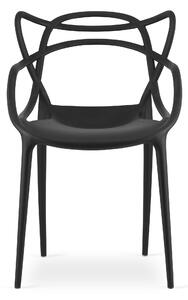 MebleMWM Nowoczesne krzesło C-02 czarne