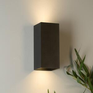 Searchlight Lampa sufitowa London Square, możliwość ściemniania, czarny, salon / jadalnia, aluminium, nowoczesny