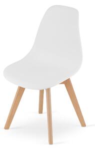 Białe krzesło KITO