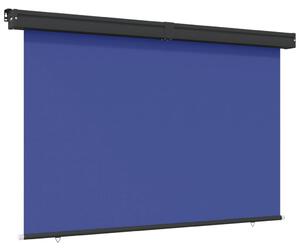 Markiza boczna na balkon, 145x250 cm, niebieska
