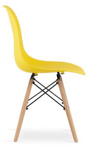 Żółte krzesło YORK OSAKA