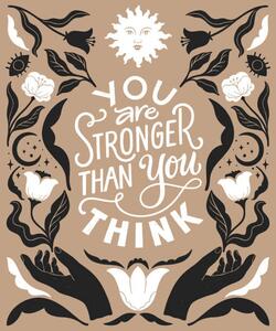 Ilustracja You are stronger than you think, ElenKoss