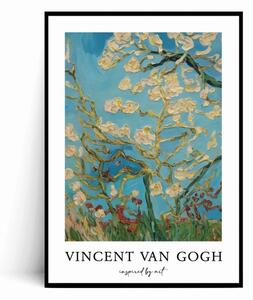 Plakat WIOSENNY OGRÓD Inspired by Van Gogh