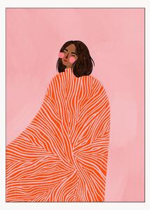 Plakat The Woman With the Swirls