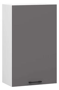 Szara minimalistyczna górna szafka do kuchni N9-B62