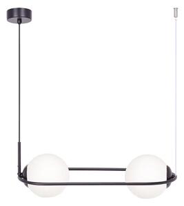 Nowoczesna lampa nad stół z białymi kloszami - 2X A200 N2-D95