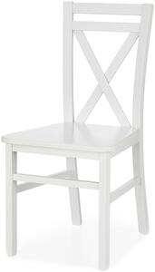 Drewniane klasyczne krzesło DARIUSZ - biały