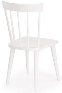 Drewniane krzesło do kuchni BARKLEY - biały