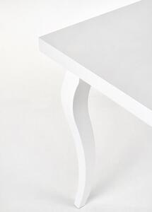 Rozkładany stół do jadalni ludwikowski 140-180 cm MOZART - biały