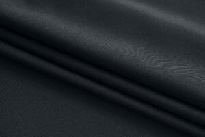 Czarna zasłona OXFORD 140x250 cm Zawieszanie: Metalowe pierścienie