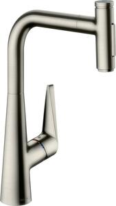 Hansgrohe jednouchwytowa bateria kuchenna 300 SELECT TALIS DN 15, z sBox, wyciągana wylewka o wyglądzie stali nierdzewnej