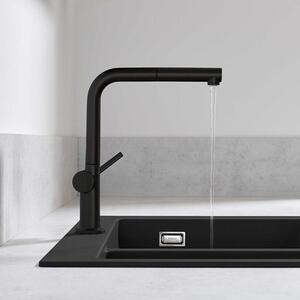 Hansgrohe Talis M54 Jednouchwytowa bateria kuchenna 270, niskociśnieniowy podgrzewacz wody, wyciągana wylewka, 1 strumień, 72860670