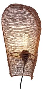 Oosterse wandlamp brons 45 cm - Nidum Oswietlenie wewnetrzne