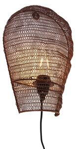 Oosterse wandlamp brons 35 cm - Nidum Oswietlenie wewnetrzne