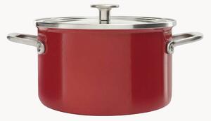 Garnek z powłoką zapobiegającą przywieraniu z pokrywką Core Enamel