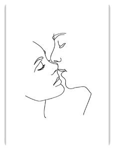 Plakat Kiss Line