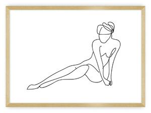 Plakat Figure Line II