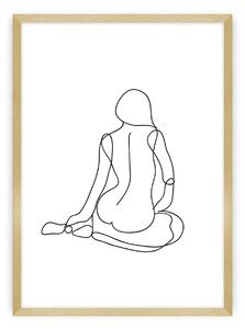 Plakat Figure Line I