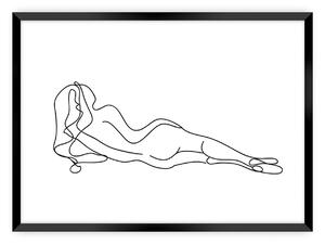 Plakat Figure Line III