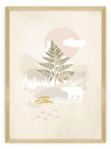 Plakat Beige Abstract II