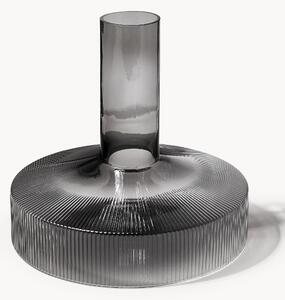 Dekanter ze szkła dmuchanego Ripple, 1,1 l