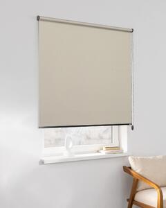 Roleta zwijana Classic kolor szary tkanina zaciemniająca