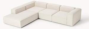 Sofa modułowa XL z mieszanki lnu Lennon (4-osobowa)