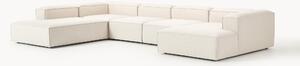 Sofa modułowa XL z mieszanki lnu Lennon