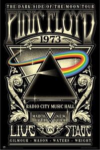 Plakat, Obraz Pink Floyd - The Dark Side of the Moon Tour 1973