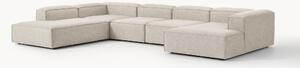 Sofa modułowa XL z mieszanki lnu Lennon